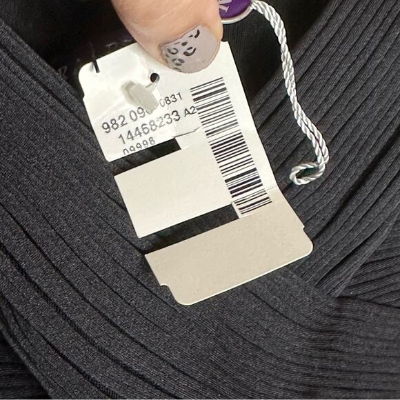 Ralph Lauren Purple Label Luxury Black Cocktail Dress - Picture 10 of 14